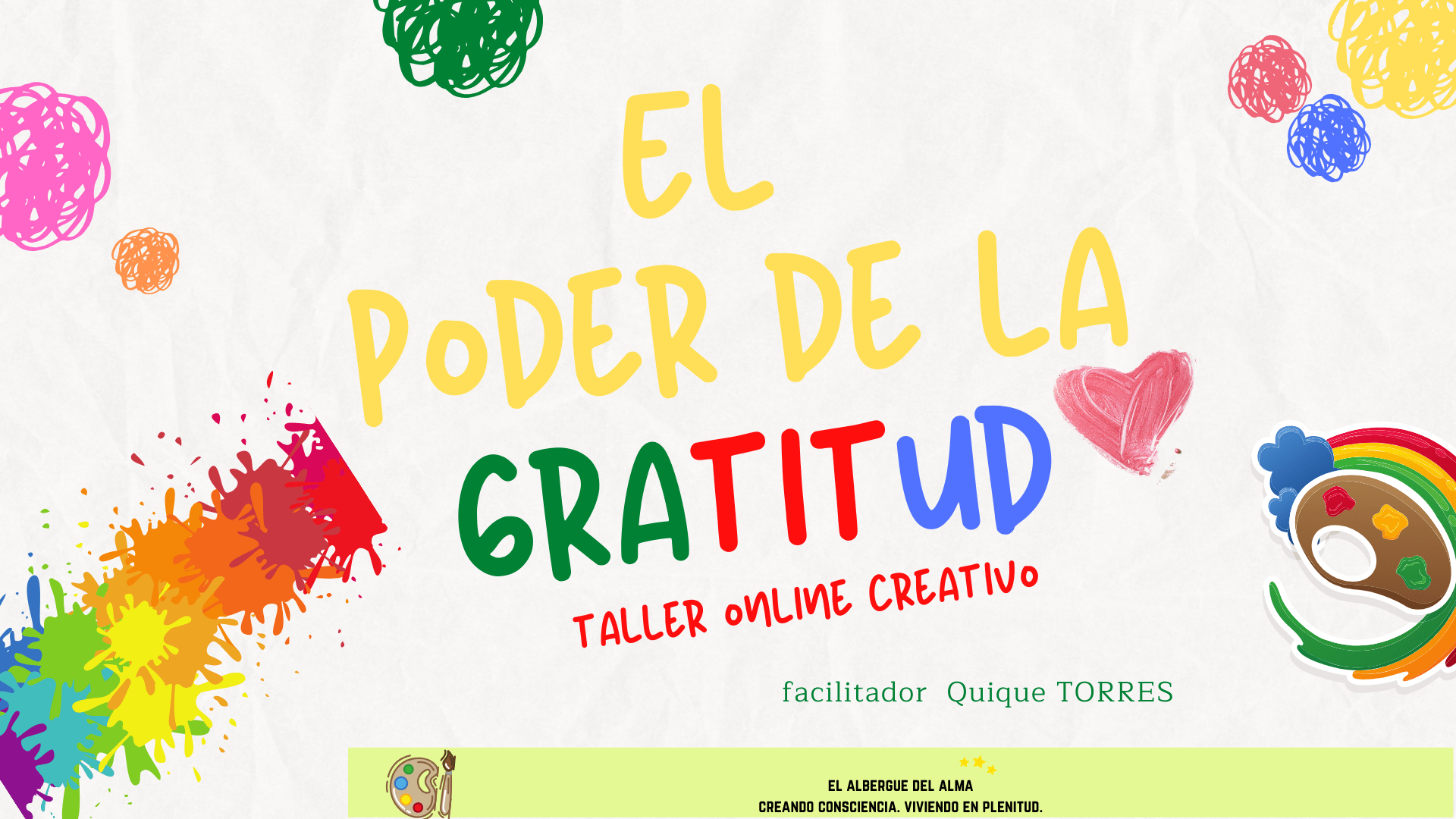 Taller Gratitud Online. TU CENTRO